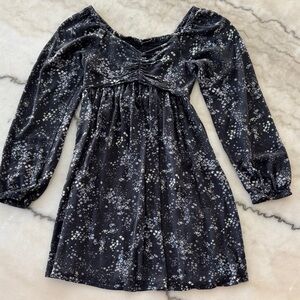 GAP Black and Silver Sparkle Kids Dress